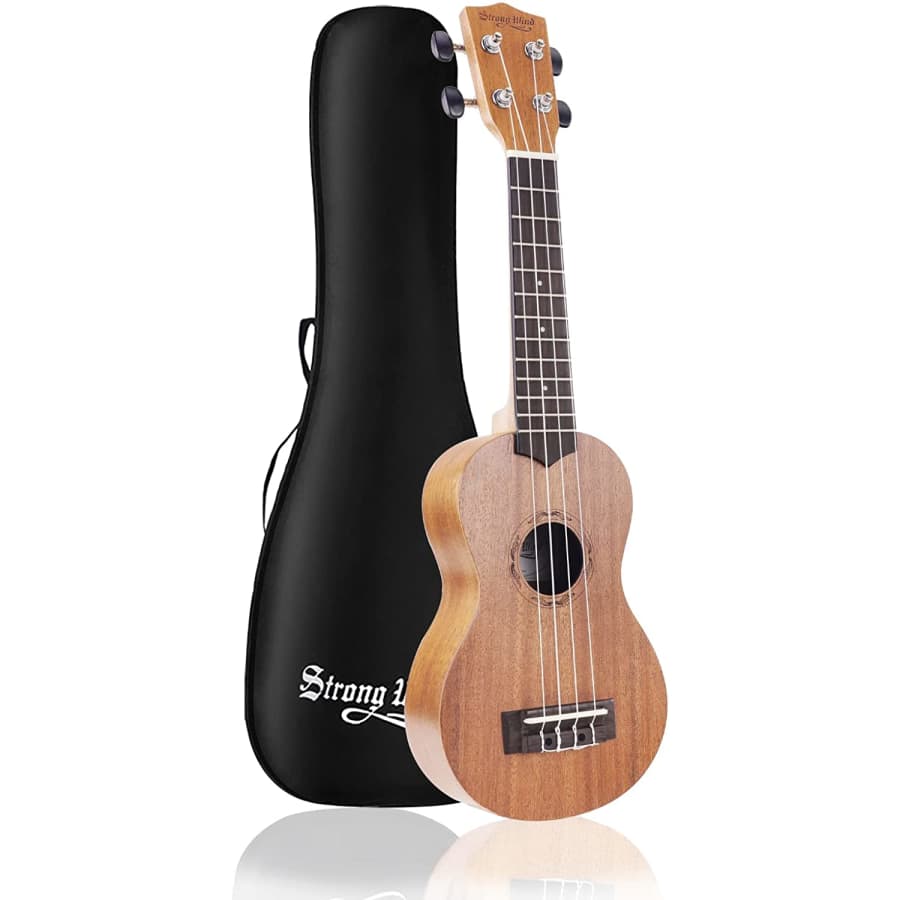 Strong Wind 21" Soprano Ukulele for $56 Strong Wind 21" Soprano Ukulele for $56