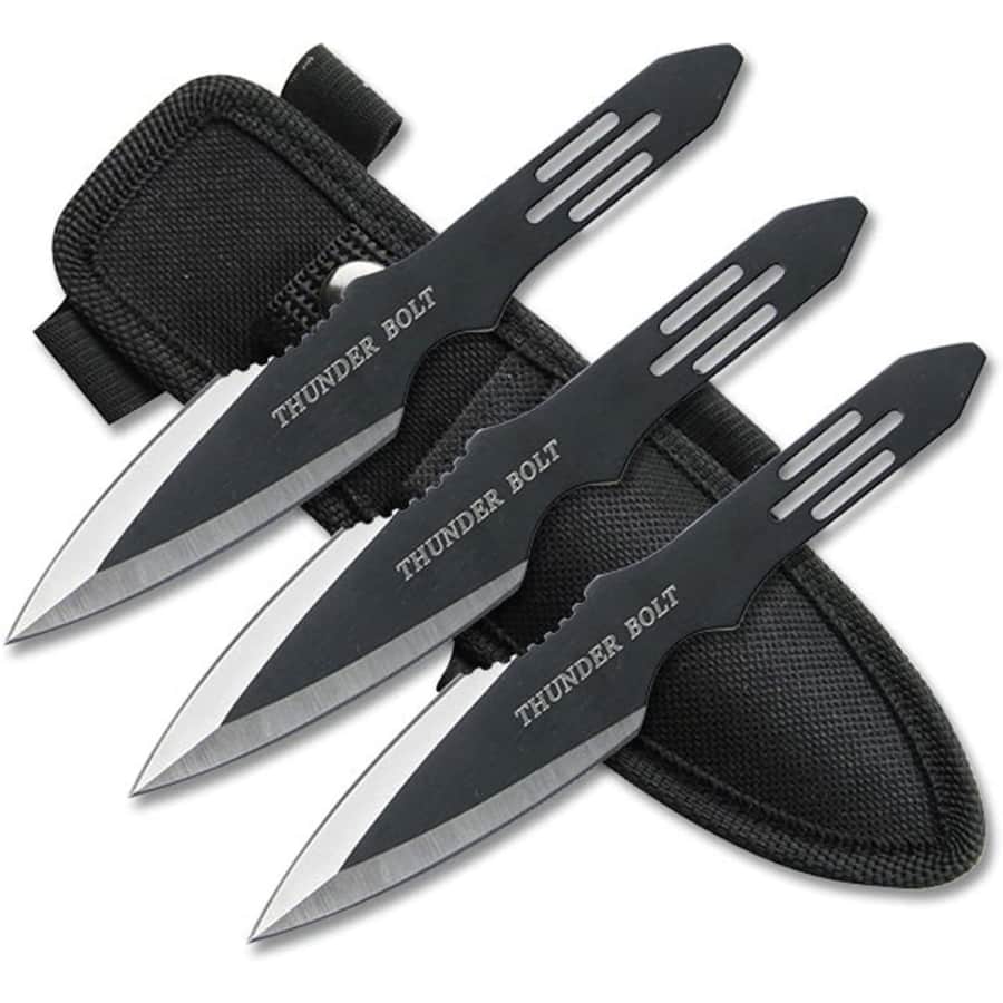 BladesUSA Perfect Point 3-Piece Throwing Knives Set for $10