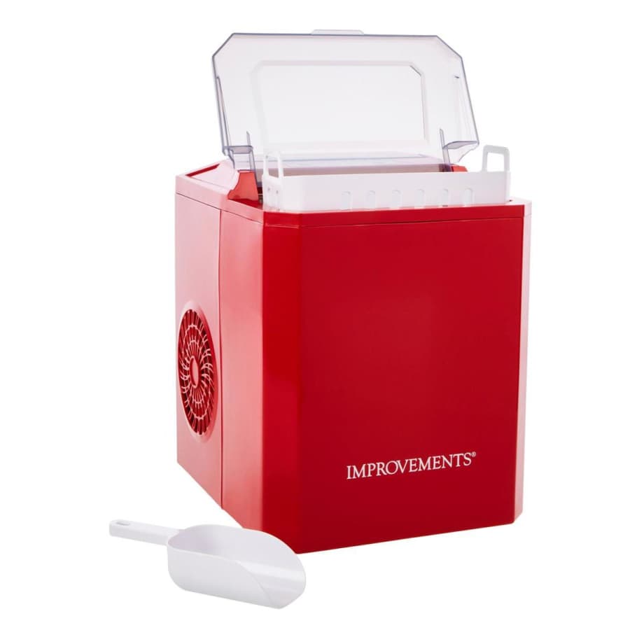 Improvements 26 lb. Self-Cleaning Compact Ice Maker with Scoop for $60