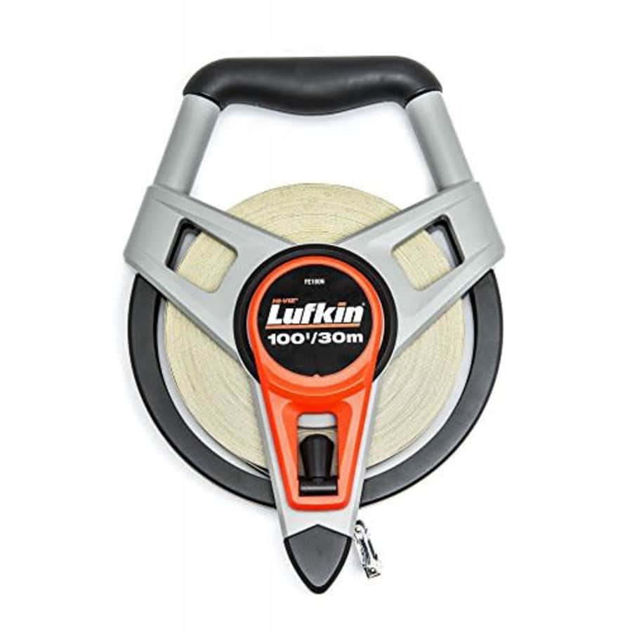 Crescent Lufkin 1/2" X 30m/100' Hi-Viz Orange Fiberglass SAE/Metric Dual Sided Tape Measure - FE100N for $50 Crescent Lufkin 1/2" X 30m/100' Hi-Viz Orange Fiberglass SAE/Metric Dual Sided Tape Measure - FE100N for $50