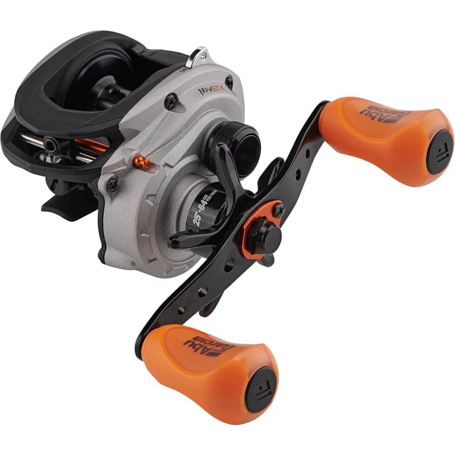 Abu Garcia Max STX Low Profile Baitcast Reel Fishing Reel for $40