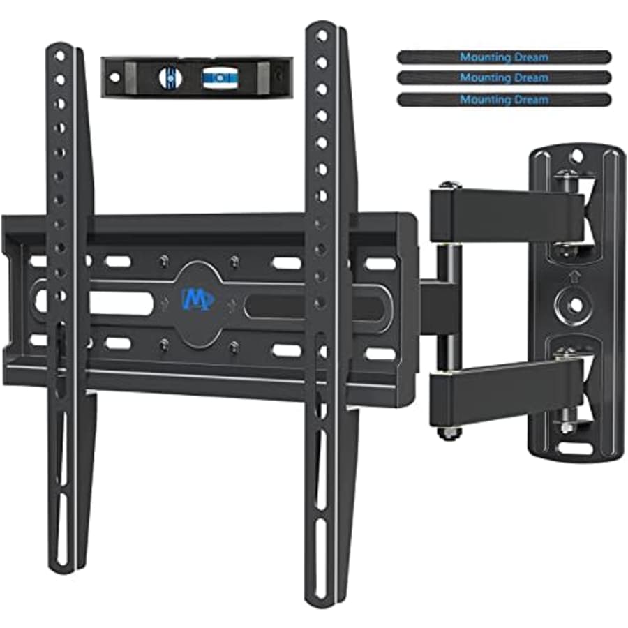 Mounting Dream UL Listed TV Wall Mount Swivel and Tilt for Most 26-55 Inch TV, TV Mount Perfect for $30 Mounting Dream UL Listed TV Wall Mount Swivel and Tilt for Most 26-55 Inch TV, TV Mount Perfect for $30