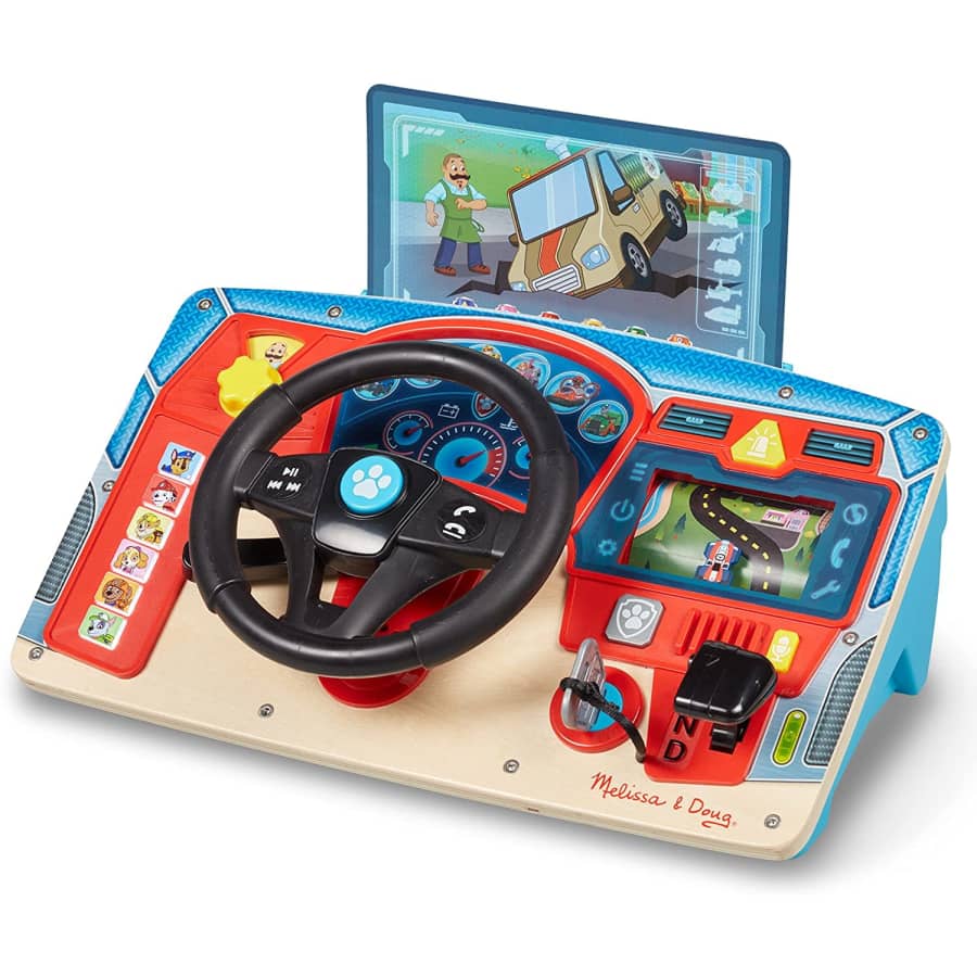 Melissa & Doug PAW Patrol Rescue Mission Wooden Dashboard for $47