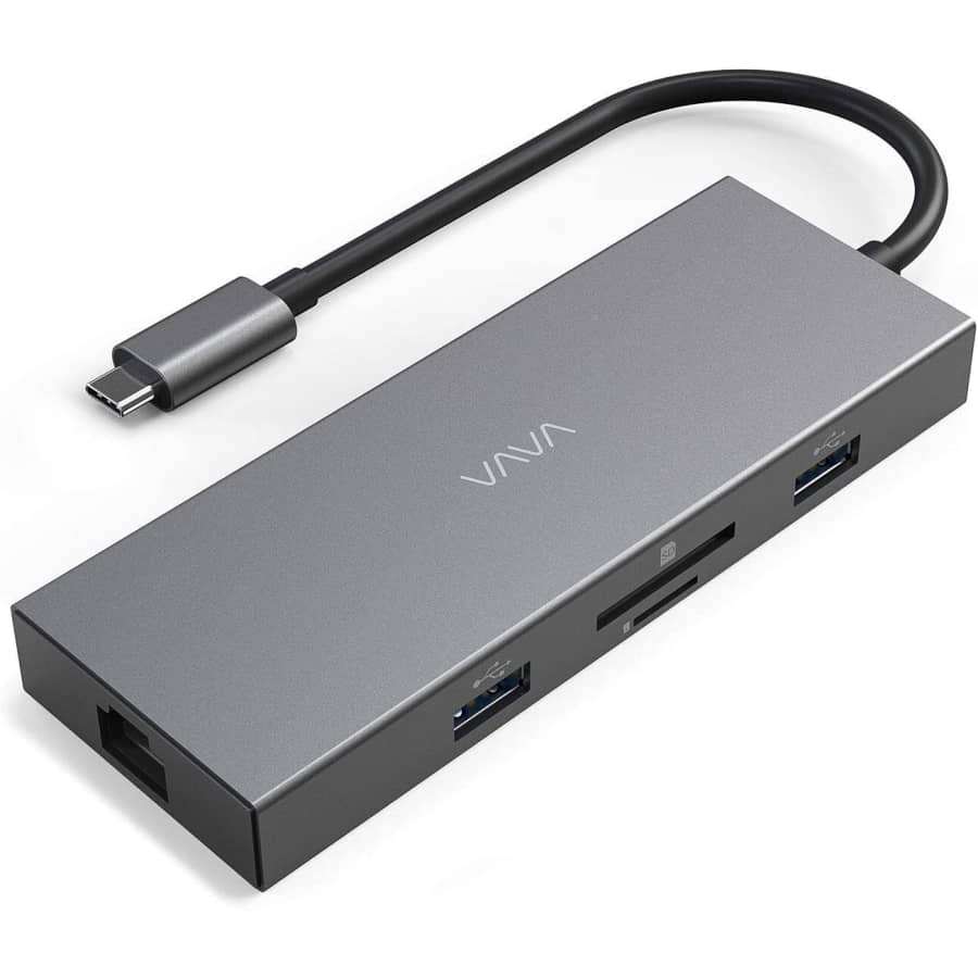Vava 8-in-1 USB-C Hub Adapter for $13 Vava 8-in-1 USB-C Hub Adapter for $13