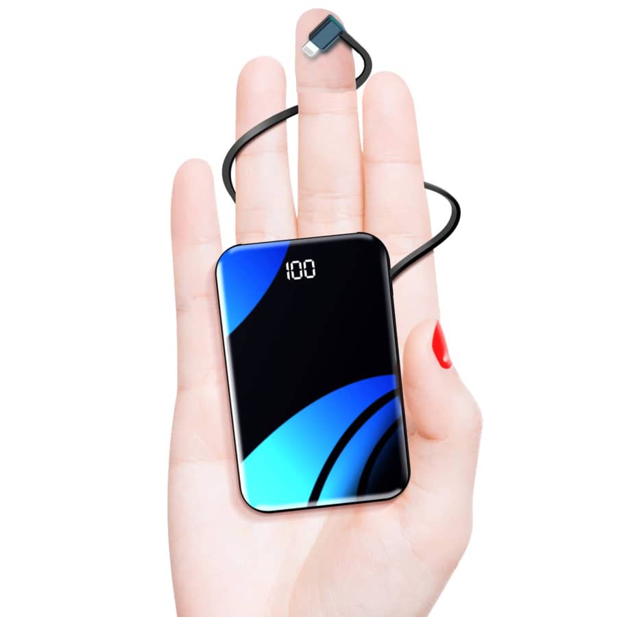 10,000mAh Mini Portable iPhone Charger for $11 10,000mAh Mini Portable iPhone Charger for $11