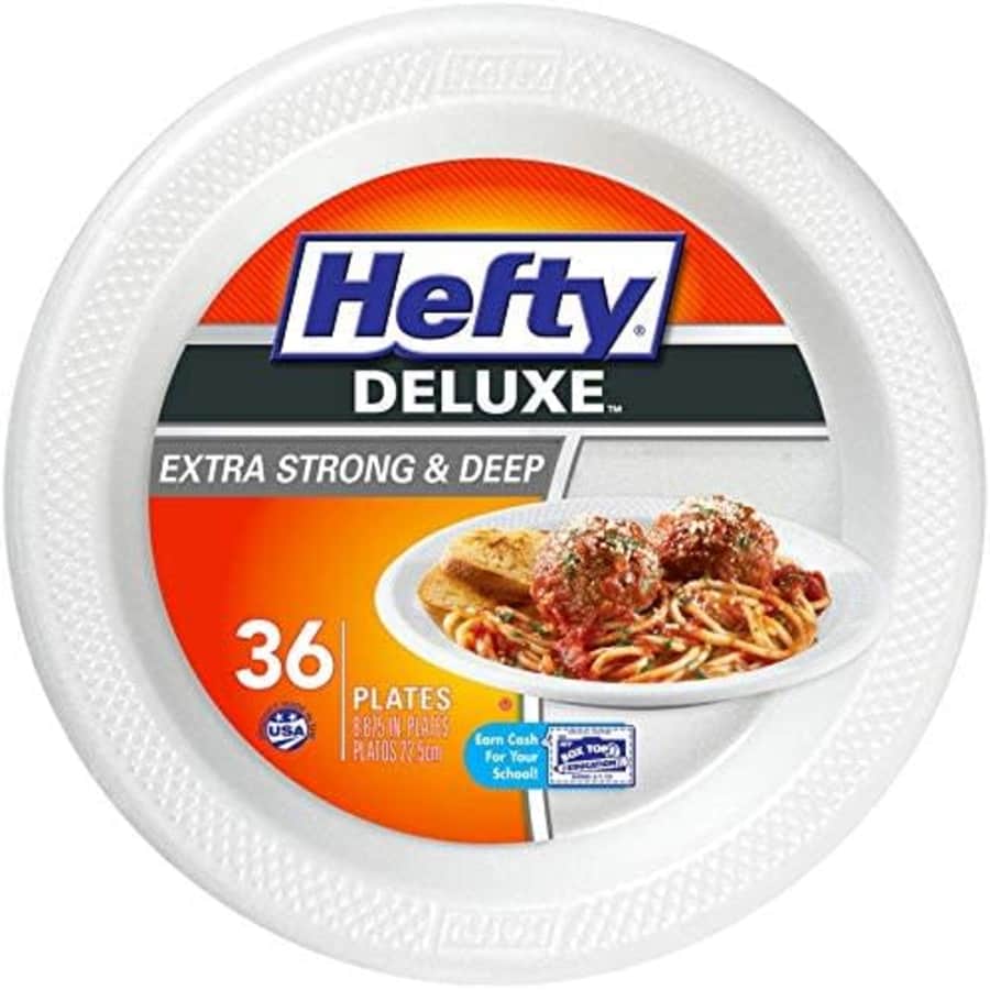 Hefty Deluxe 9" Foam Plate 288-Pack for $36 Hefty Deluxe 9" Foam Plate 288-Pack for $36