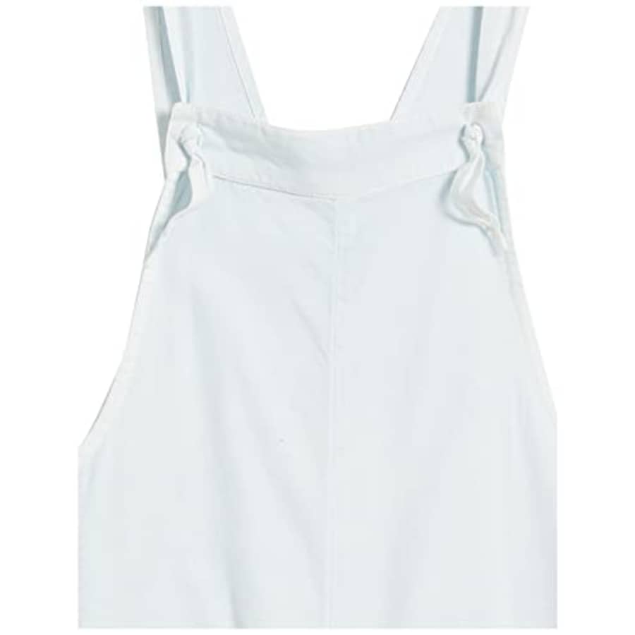 Billabong Girls' Running Wild Woven Overall Short, Light Chambray, Large for $50