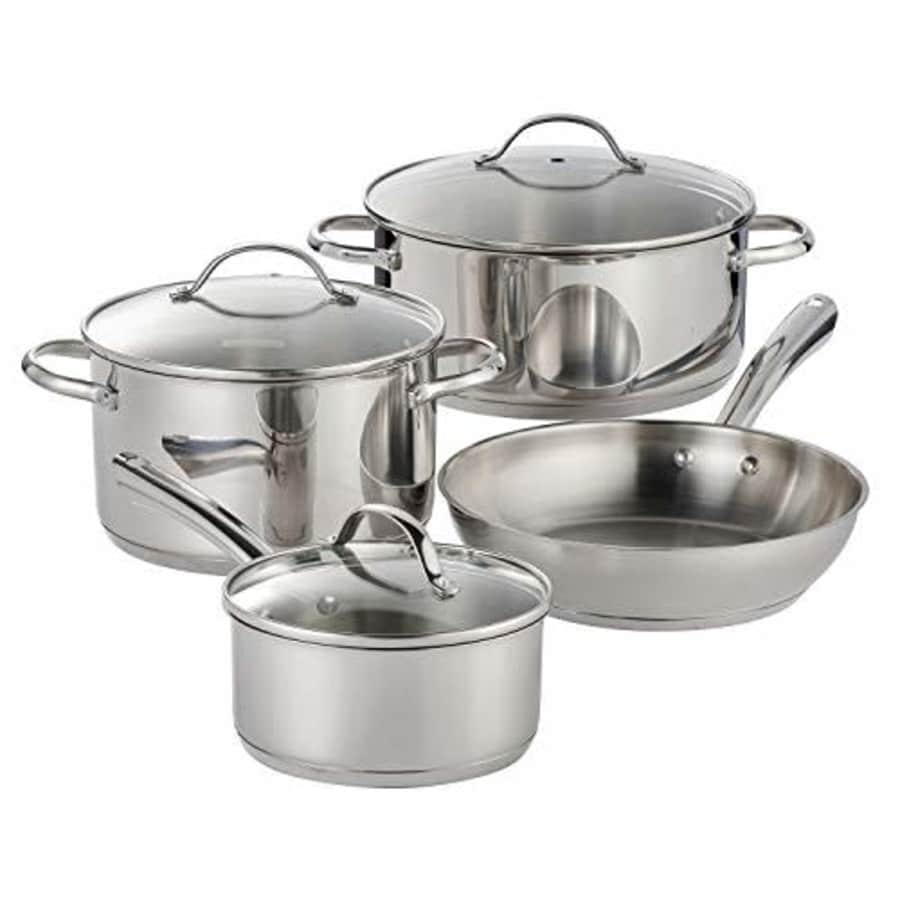 Tramontina 7 Pc Stainless Steel Cookware Set for $73 Tramontina 7 Pc Stainless Steel Cookware Set for $73