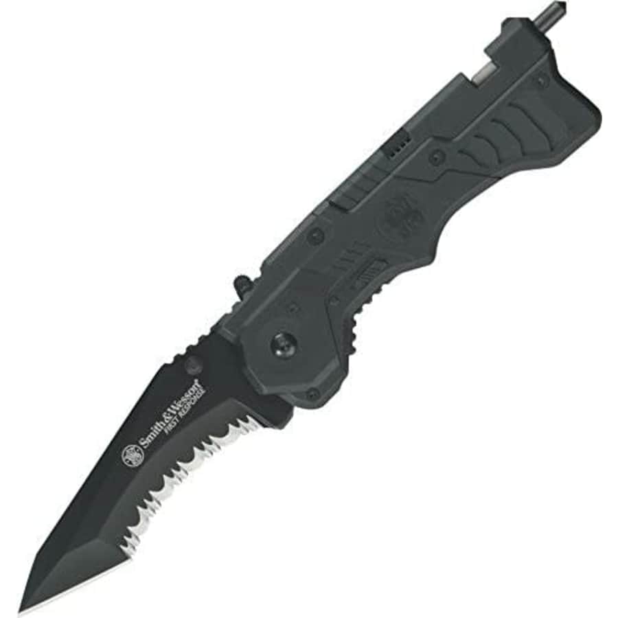 Smith & Wesson 1st Response M.A.G.I.C. Assisted Opening Rescue Knife for $57