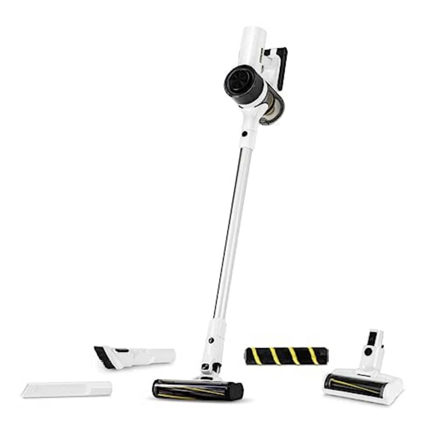 Karcher Krcher - VCN 4 Cordless Stick Vacuum - 450 W Motor - LCD Display - 3 Power Levels - 71 Minute for $180 Karcher Krcher - VCN 4 Cordless Stick Vacuum - 450 W Motor - LCD Display - 3 Power Levels - 71 Minute for $180
