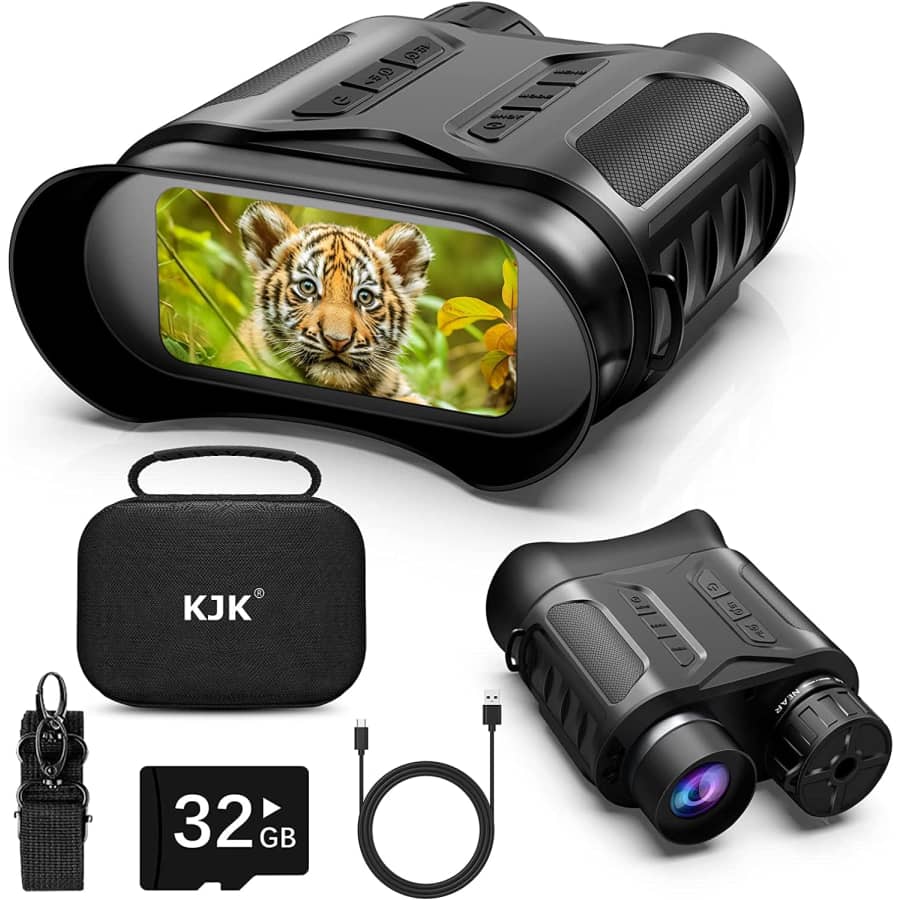 KJK 4K Digital Night Vision Binoculars for $110