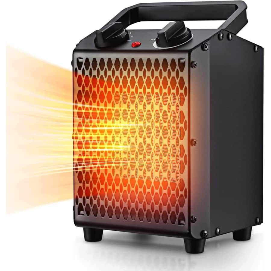 Air Choice Electric Space Heater for $38 Air Choice Electric Space Heater for $38