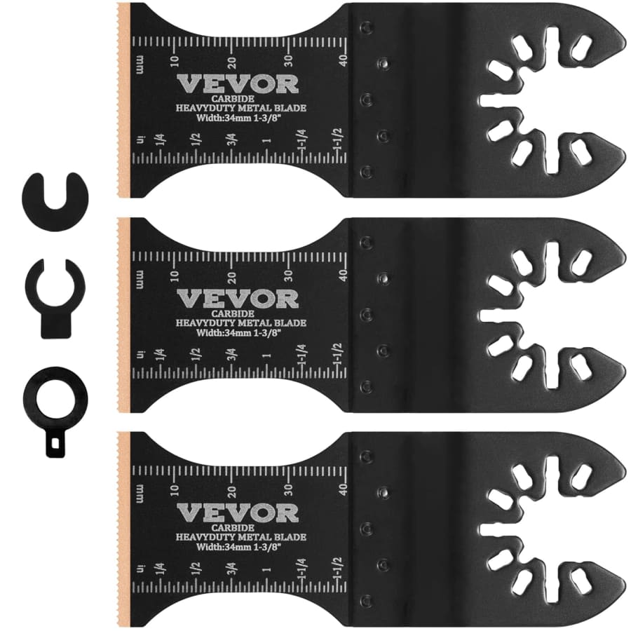 Vevor Carbide Oscillating Tool Blade 3-Pack for $6