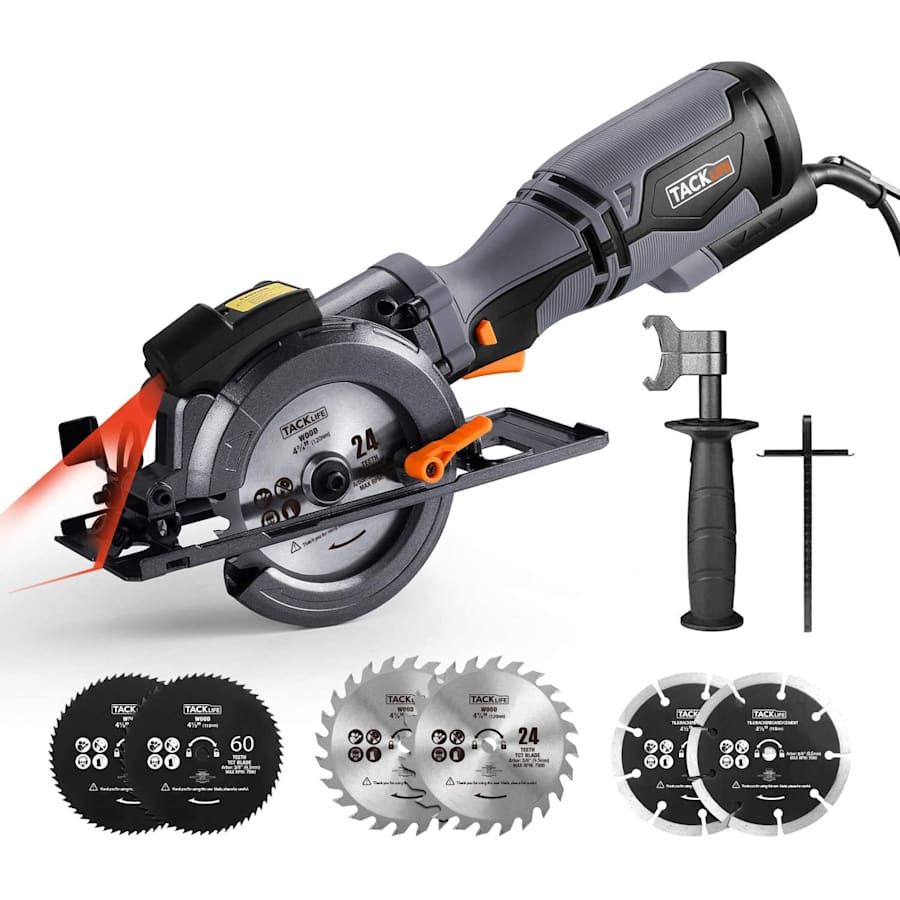 Tacklife Mini Circular Saw w/ Laser Guide for $56 Tacklife Mini Circular Saw w/ Laser Guide for $56