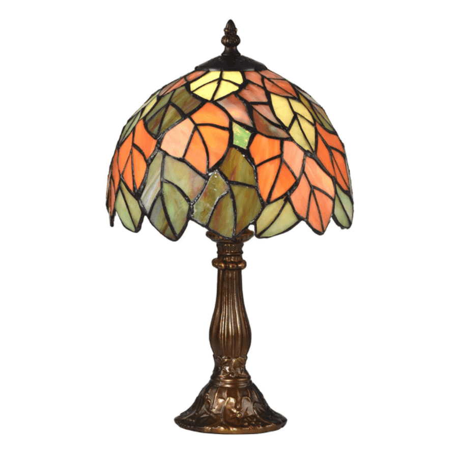 Springdale Lighting Cape Regina Bronze Tiffany Lamp for $77 Springdale Lighting Cape Regina Bronze Tiffany Lamp for $77