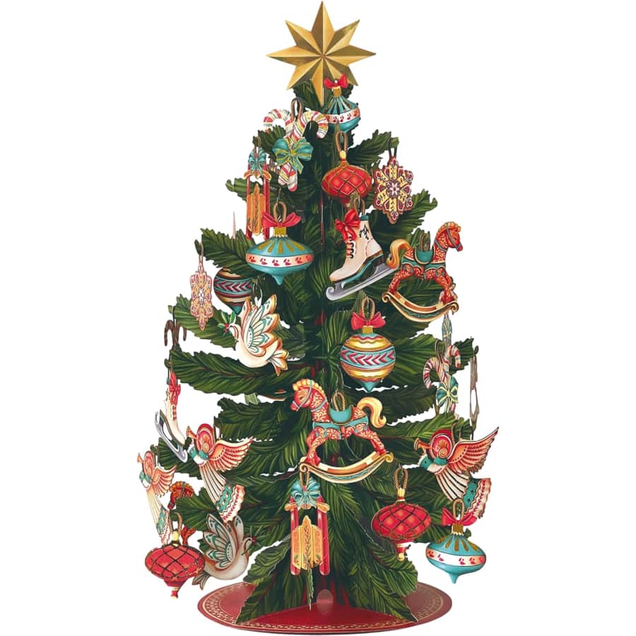 Freshcut Paper 15" Pop-Up Christmas Tree for $16 Freshcut Paper 15" Pop-Up Christmas Tree for $16