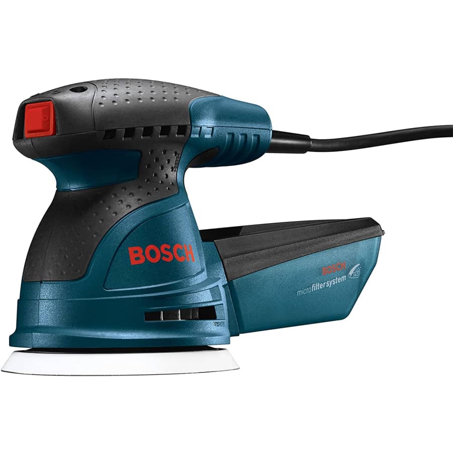 Bosch 5" 2.5A Random Orbit Sander Kit: $59 Bosch 5" 2.5A Random Orbit Sander Kit: $59