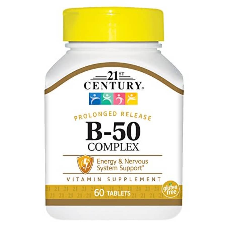 21st Century B-50 Complex Prolonged Release Tablets, 60-Count (Pack of 2) for $14