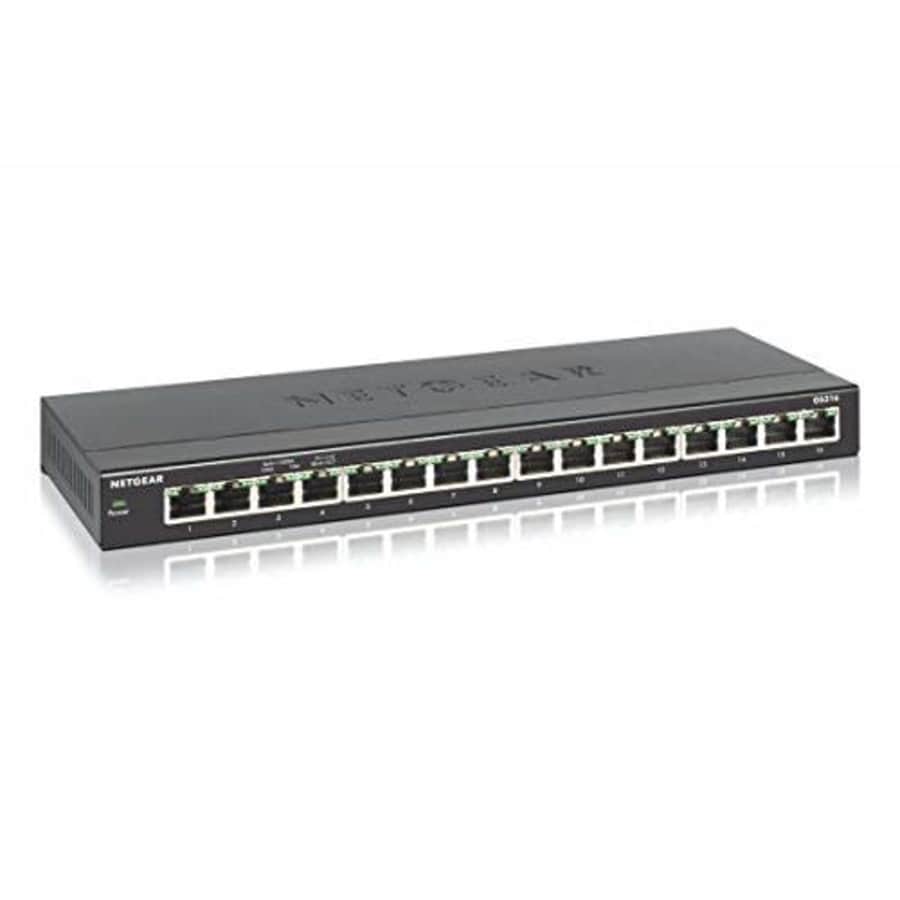 Netgear 16-Port Gigabit Ethernet Switch for $90 Netgear 16-Port Gigabit Ethernet Switch for $90
