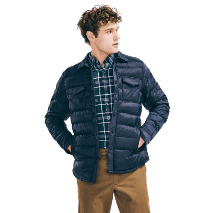 Nautica Men's Stripe-Stitched Ripstop Jacket for $45 Nautica Men's Stripe-Stitched Ripstop Jacket for $45