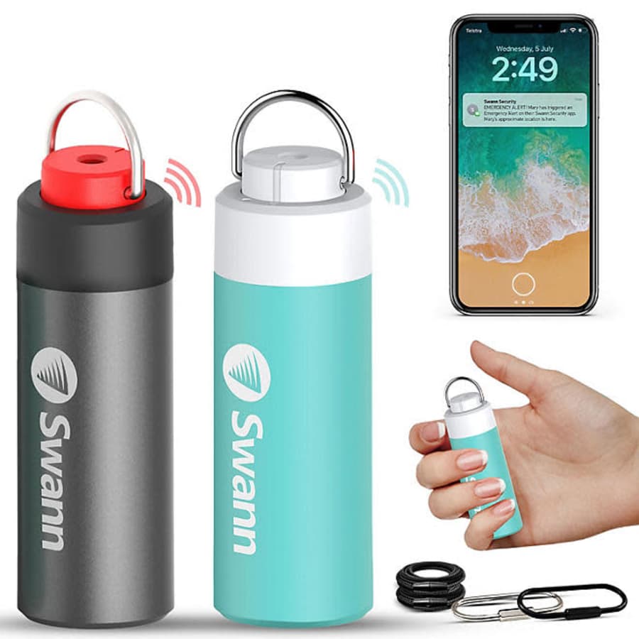 Swann ActiveResponse Smart Mobile Personal Safety Alarm 2-Pack for $40 for members Swann ActiveResponse Smart Mobile Personal Safety Alarm 2-Pack for $40 for members