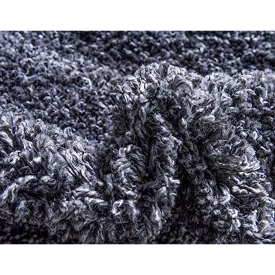 Unique Loom Davos Shag Collection Contemporary Soft Cozy Solid Shag Peppercorn Area Rug (3' 3 x 5' for $55 Unique Loom Davos Shag Collection Contemporary Soft Cozy Solid Shag Peppercorn Area Rug (3' 3 x 5' for $55