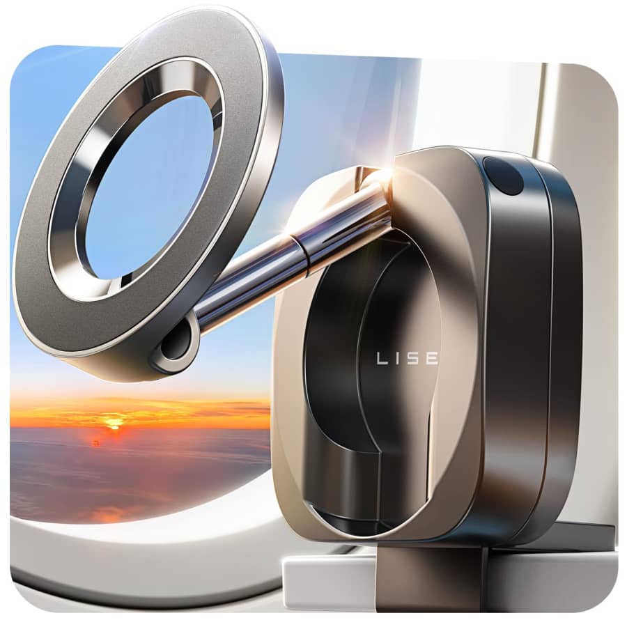 Lisen Magnetic Phone Holder for Airplanes for $9