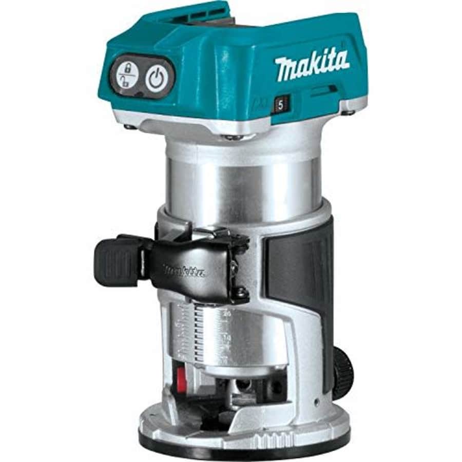 Makita XTR01Z 18V LXT Lithium-Ion Brushless Cordless Compact Router(Tool Only) (Renewed) for $122