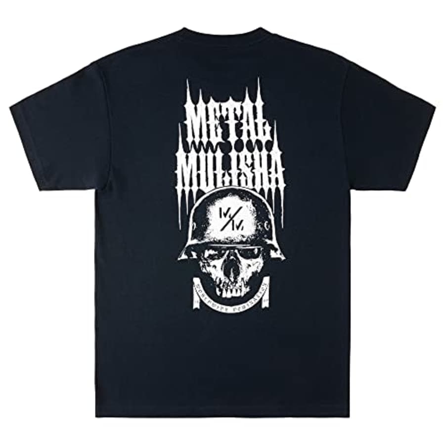 Metal Mulisha Men's Arise T-Shirt, Navy, Small for $20