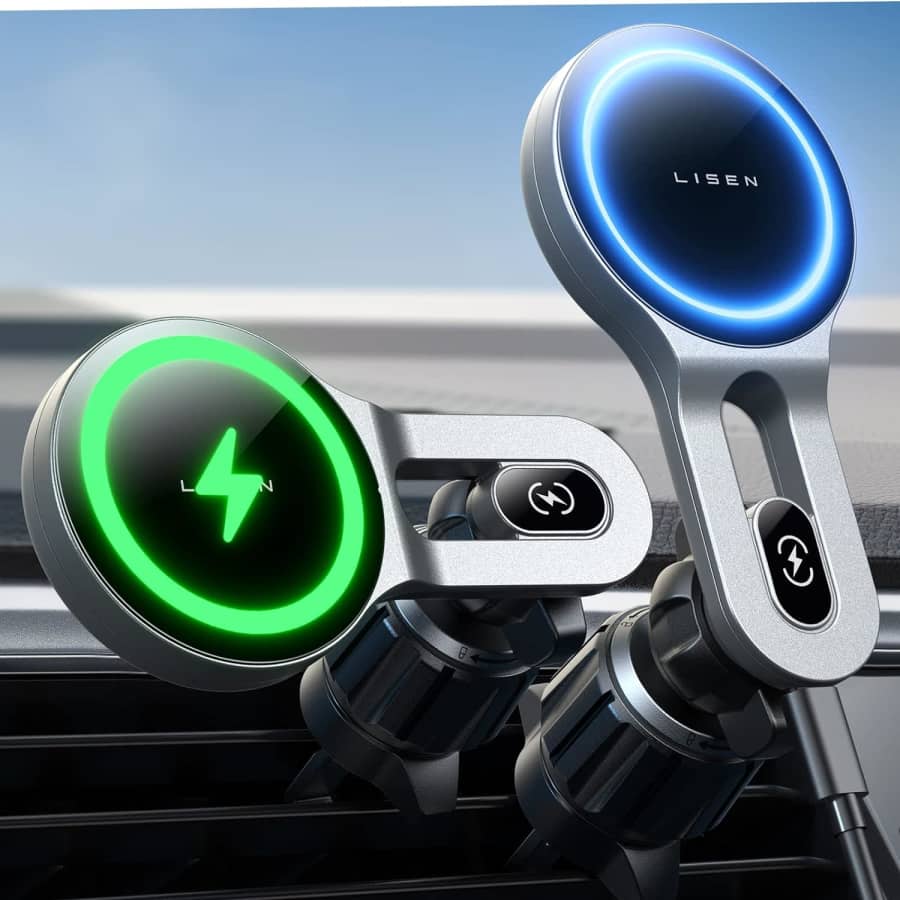 Lisen Magnetic Car Mount for $22 Lisen Magnetic Car Mount for $22