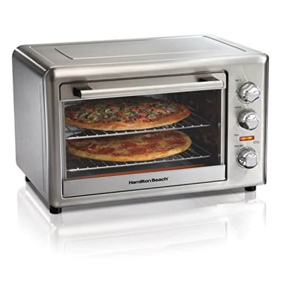 Hamilton Beach Countertop Rotisserie Convection Toaster Oven, Extra-Large, Stainless Steel (31103DA) for $199