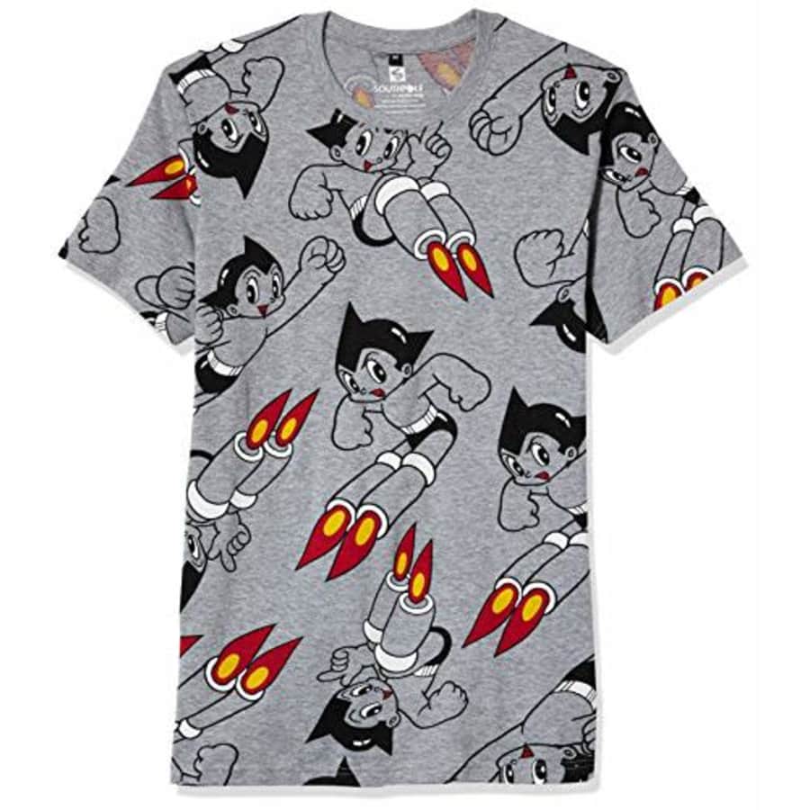 Southpole Men's Shirt, Heather Grey All Over, X-Large for $13