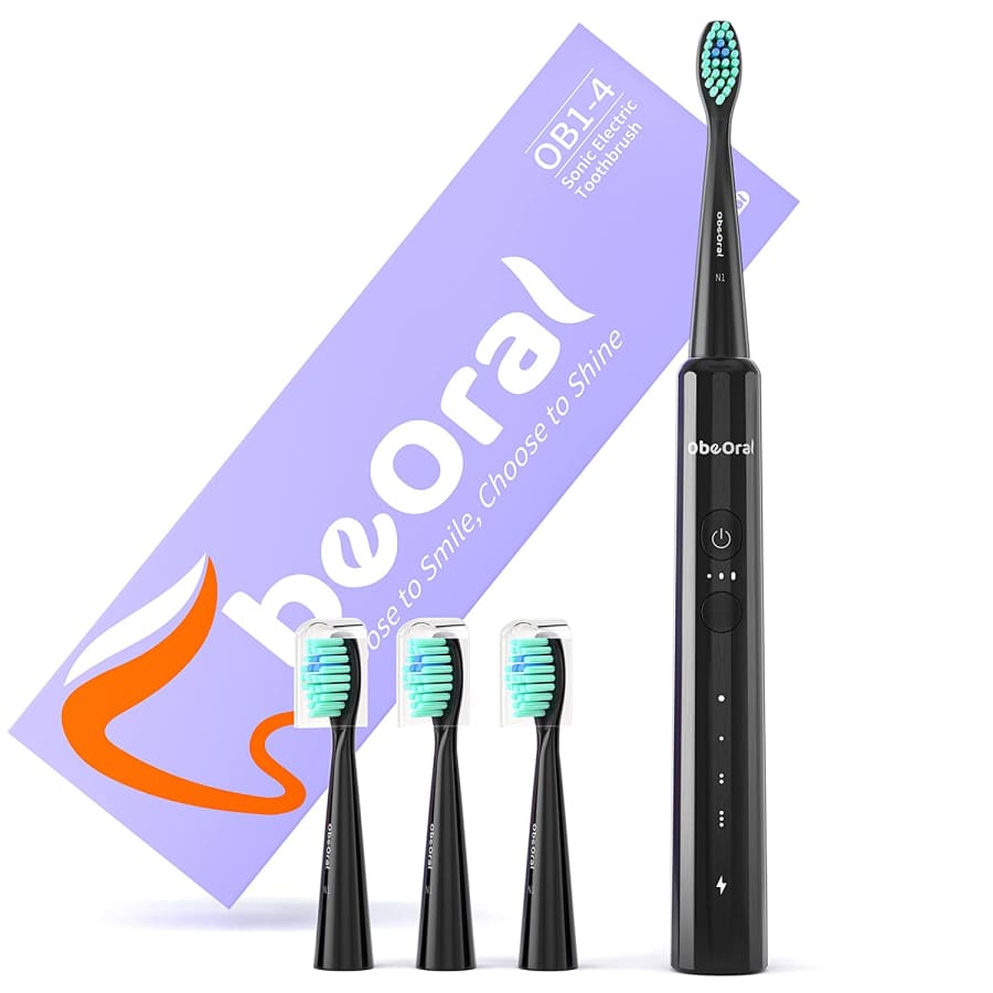 ObeOral Sonic Rechargeable Electric Toothbrush for $30
