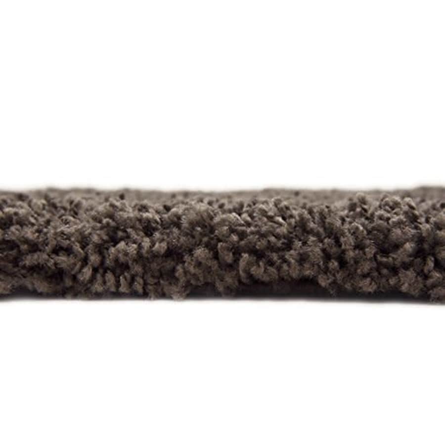 Unique Loom Solo Solid Shag Collection Modern Plush Graphite Gray Area Rug (5' 0 x 8' 0) for $59