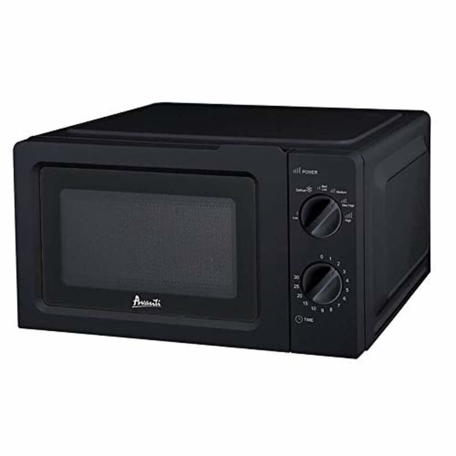 Avanti MM07K1B 0.7 Black Countertop Manual Microwave Oven for $80 Avanti MM07K1B 0.7 Black Countertop Manual Microwave Oven for $80