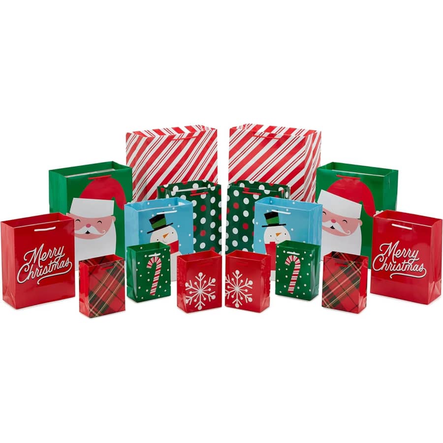 Hallmark Image Arts Assorted Holiday Gift Bag Bundle for $10