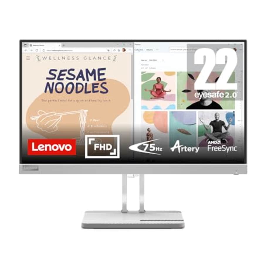 Lenovo L22e-40 Monitor, 21.45 Display, Full HD Resolution, 250 nits Brightness, 75Hz Refresh Rate, for $83 Lenovo L22e-40 Monitor, 21.45 Display, Full HD Resolution, 250 nits Brightness, 75Hz Refresh Rate, for $83