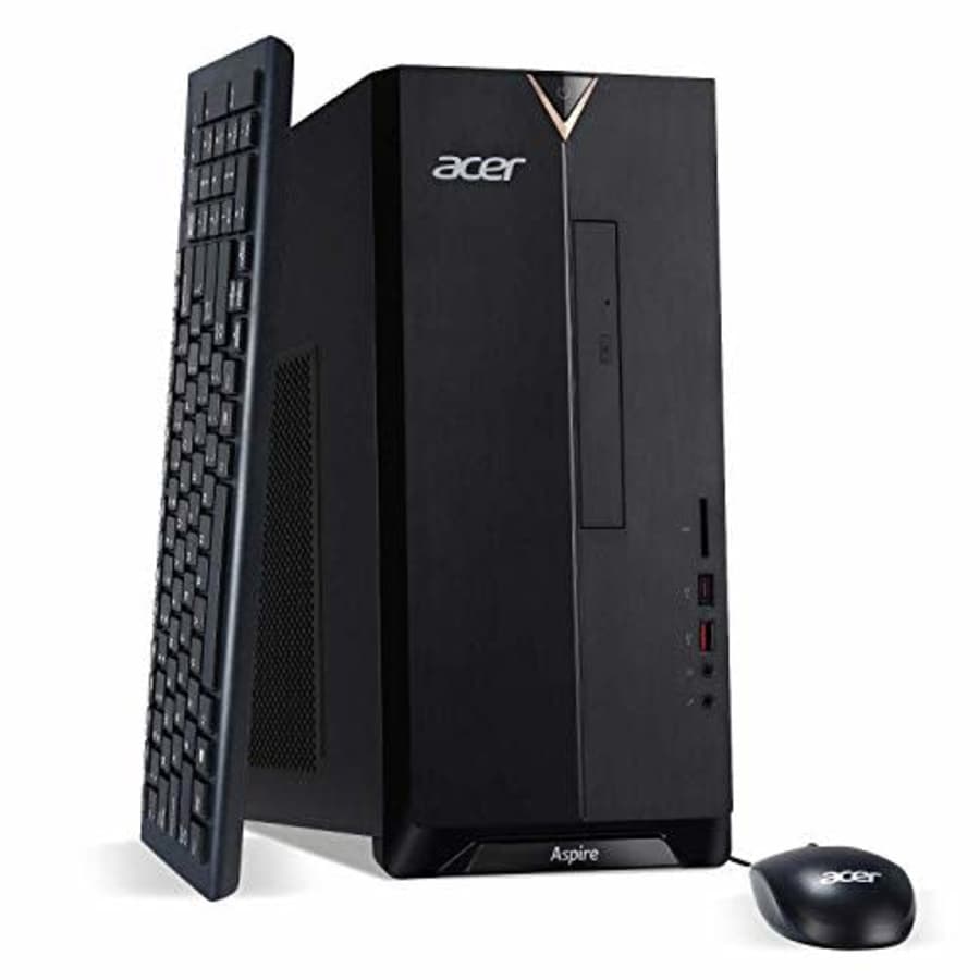 Acer Aspire TC-885-UA91 Desktop, 9th Gen Intel Core i3-9100, 8GB DDR4, 512GB SSD, 8X DVD, 802.11AC for $593