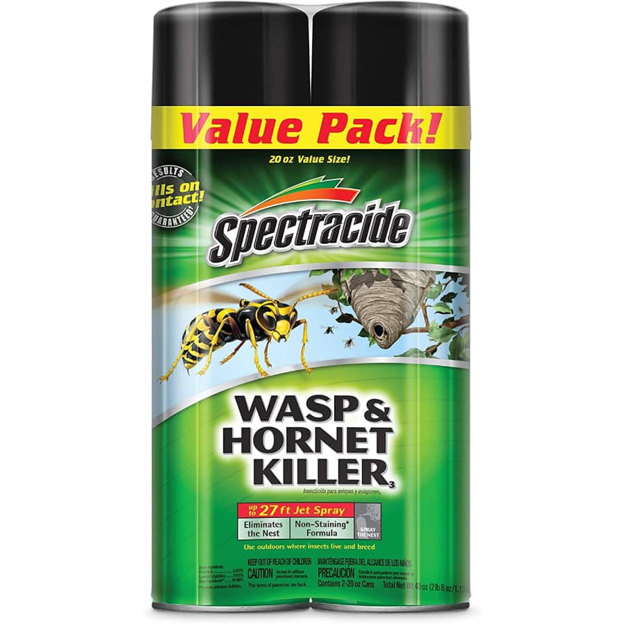 Spectracide Wasp & Hornet Killer Aerosol 20-oz. Can 2-Pack for $14
