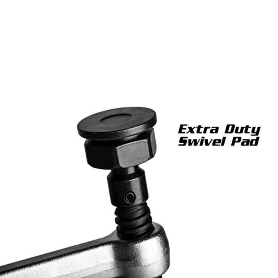 Capri Tools CP11032 16-Inch Heavy Duty All Steel Bar Clamp, 4-3/4-Inch Throat Depth, 2,645 lb for $97