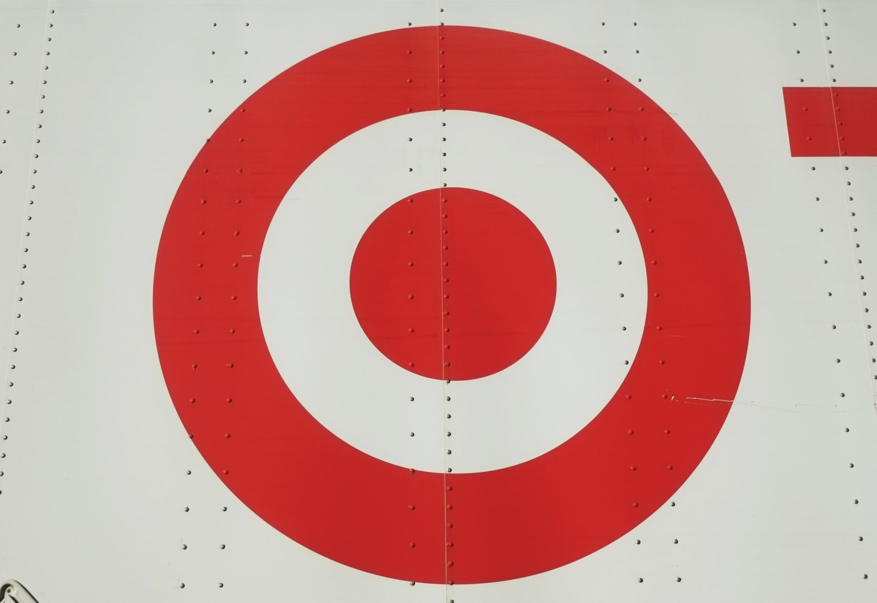 Target logo displayed on the side of the truck.