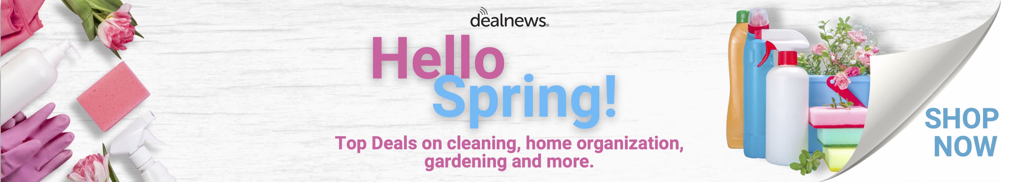 It's time to get organized! Spring cleaning essentials are on sale. Shop Now!