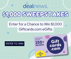 Enter to Win $1,000!