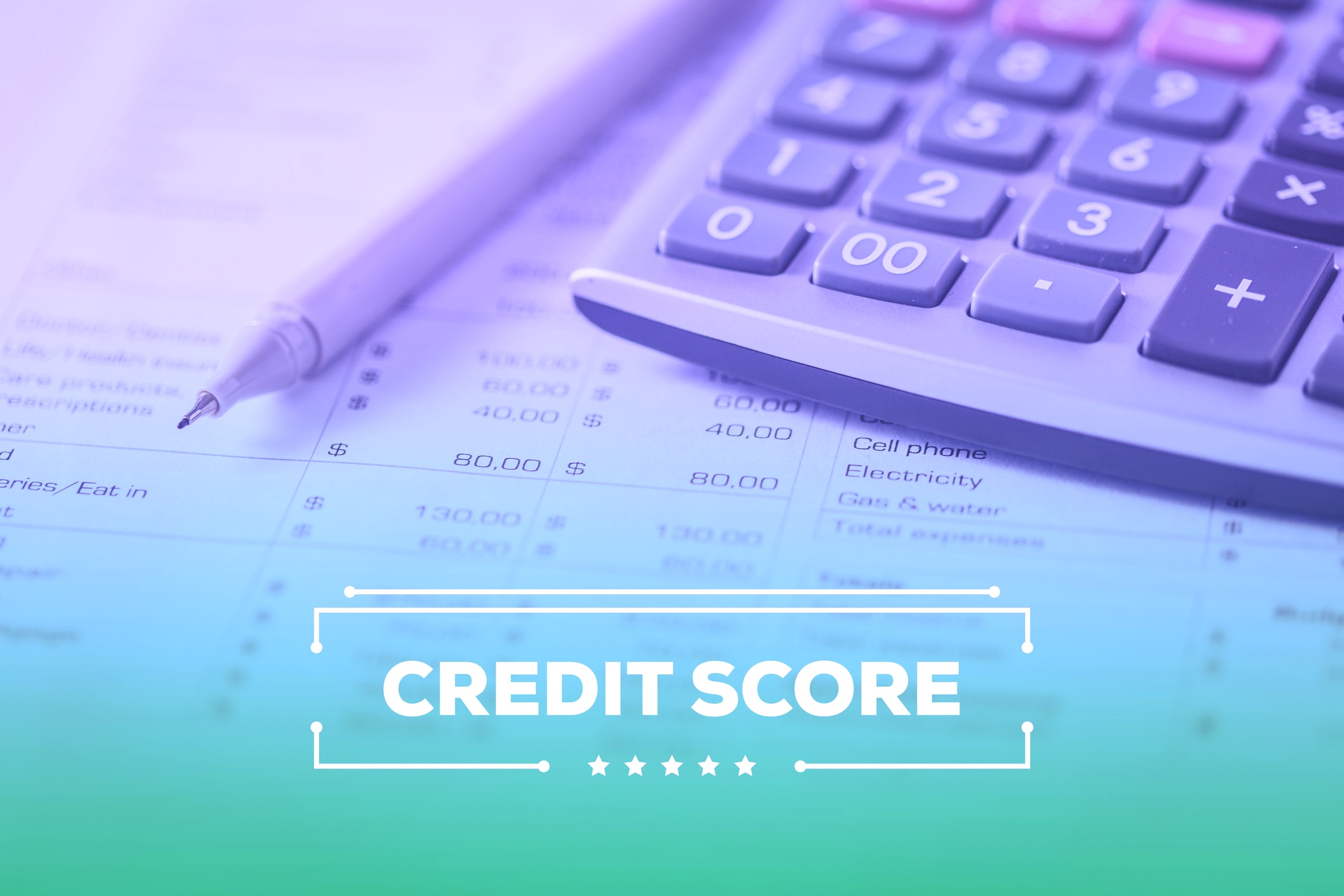 calculator and spreadsheet