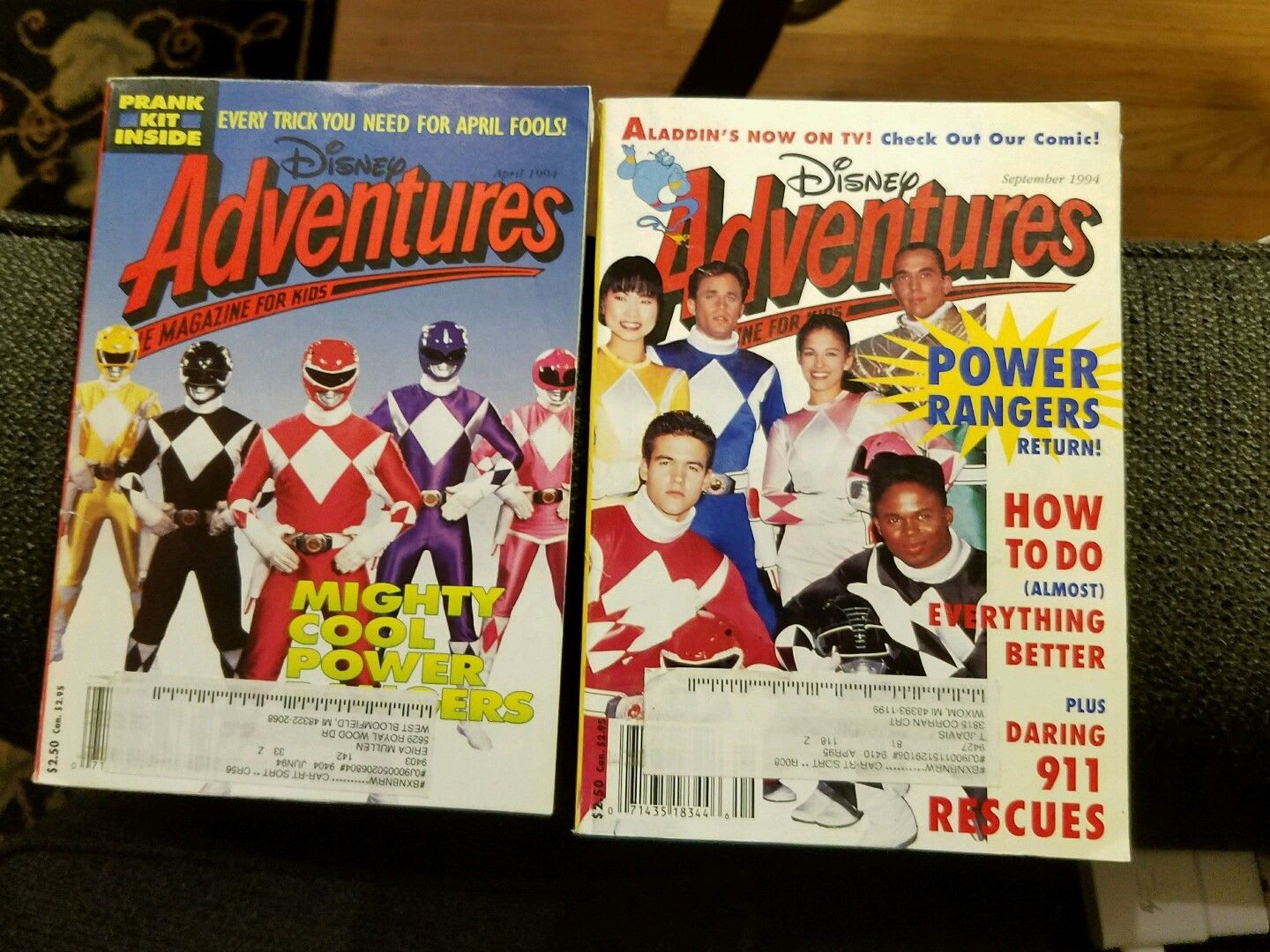 Disney Adventures magazines