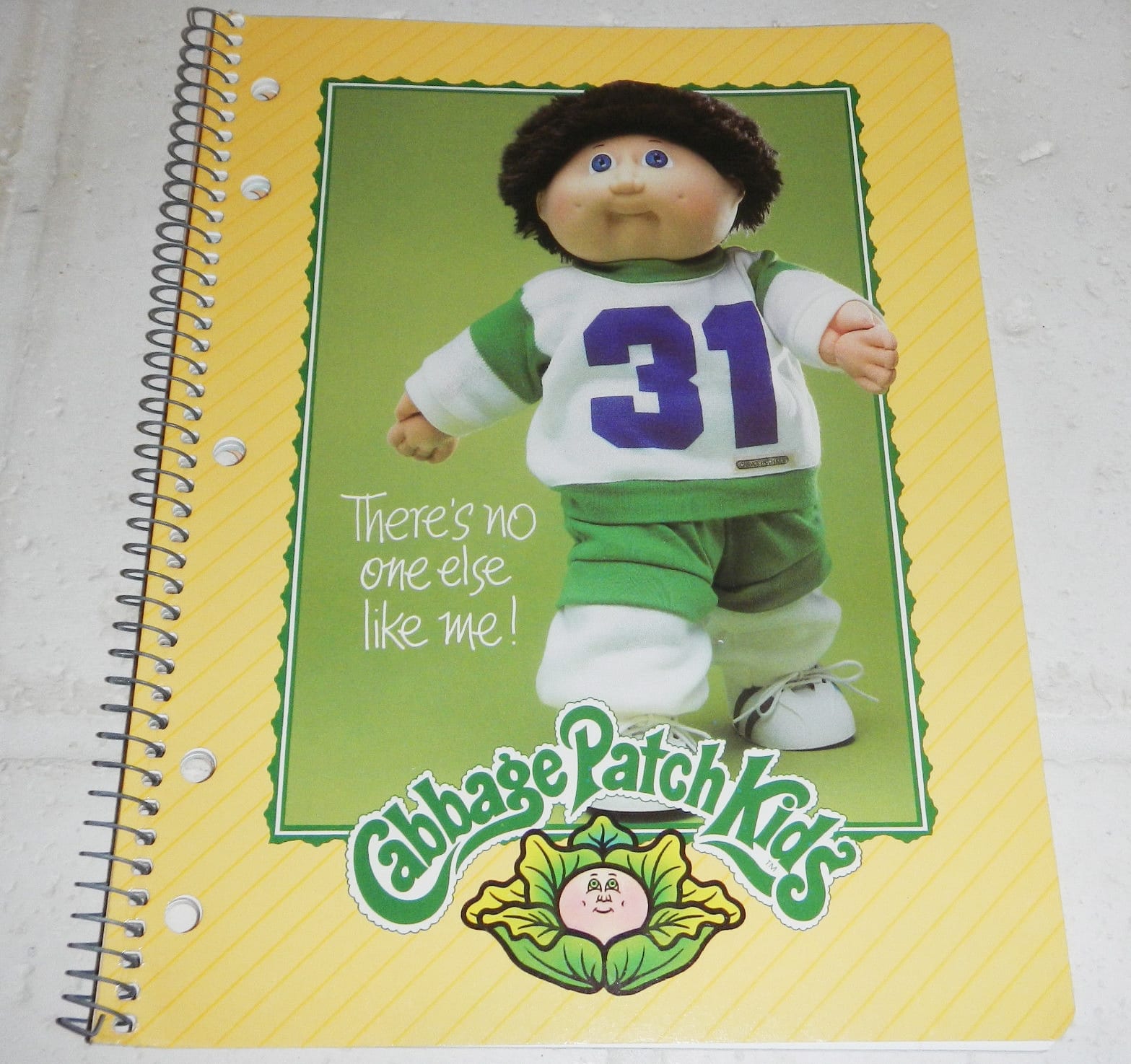 CABBAGE PATCH NOTEBOOK