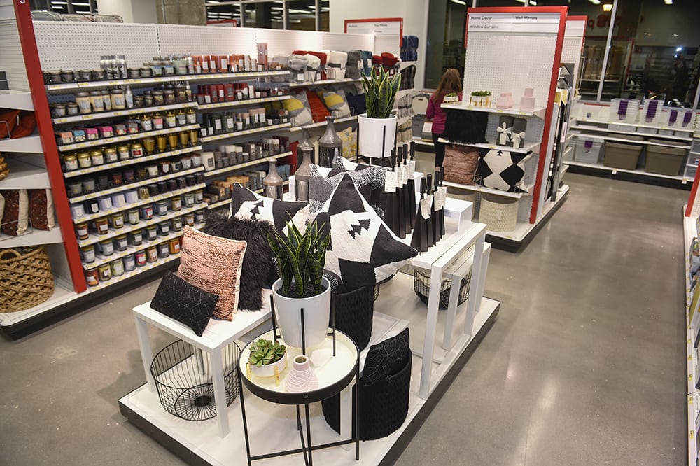 Target store interior