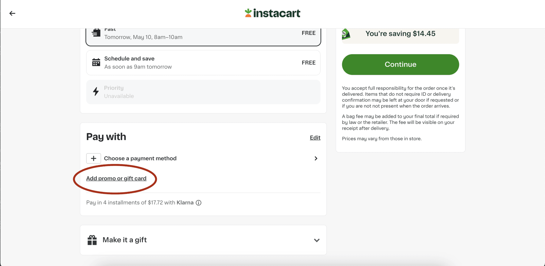 instacart-checkout