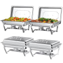 Tinana 8-Quart Chafing Dish Buffet Set 4-Pack for $81 + free shipping