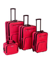 Rockland Journey 4-Piece Softside Luggage Set for $61 + free shipping